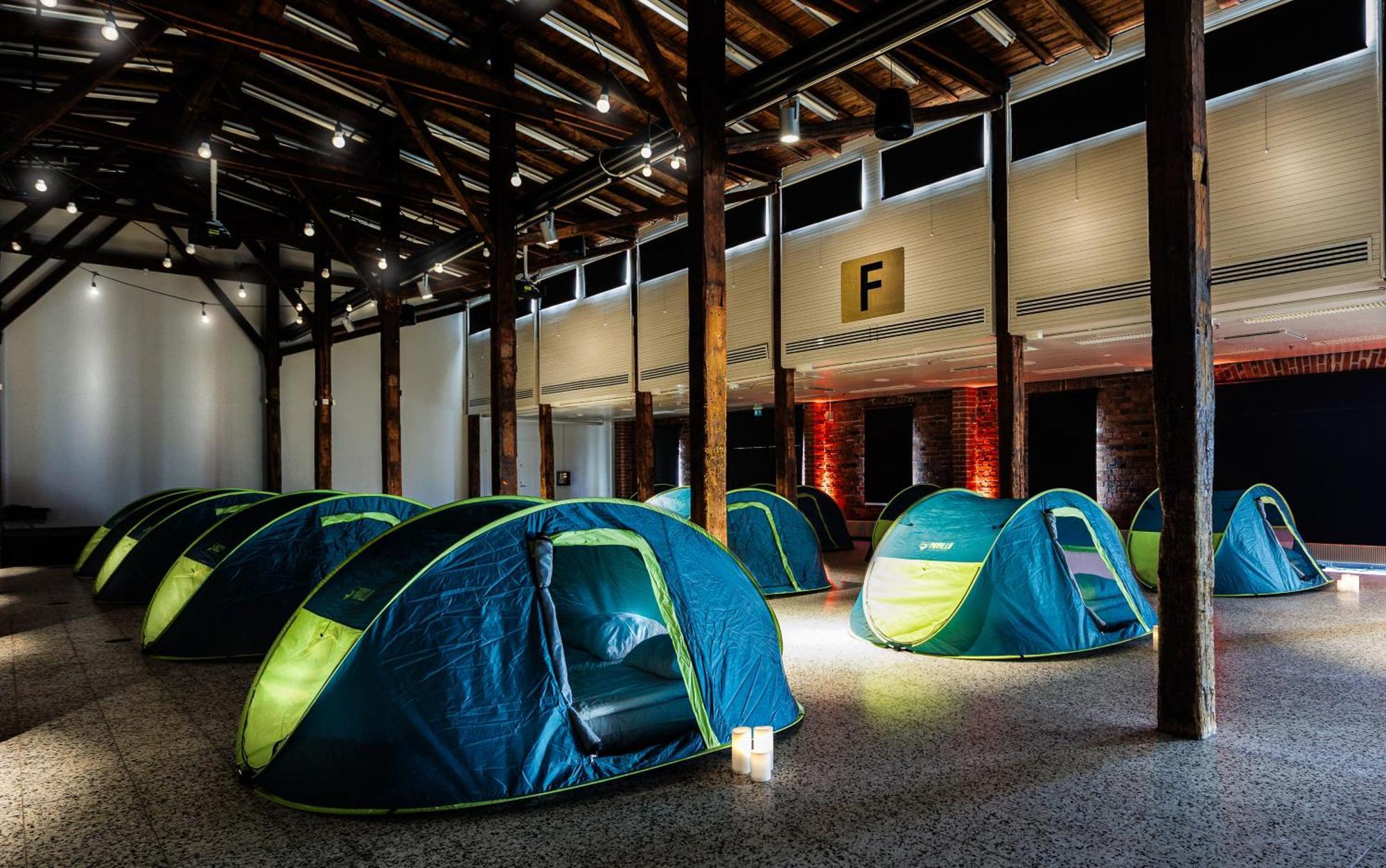 Indoor Camping Helsinki Hotel Exterior photo